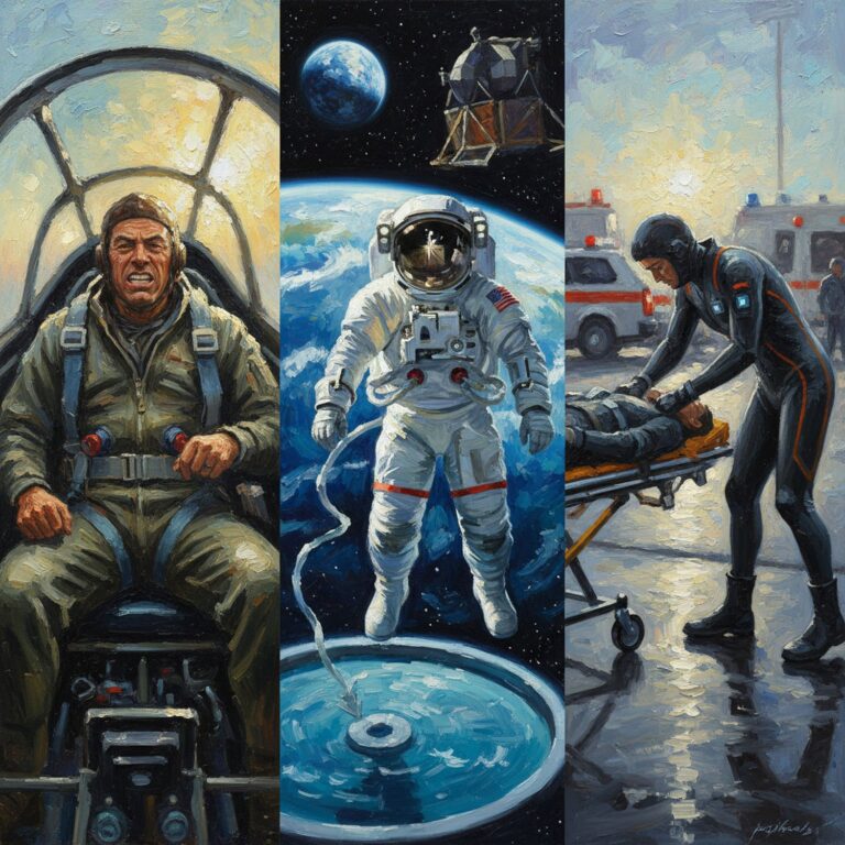 Od G-suitów do skafandrów kosmicznych – uniformy medyczne w lotnictwie i kosmonautyce