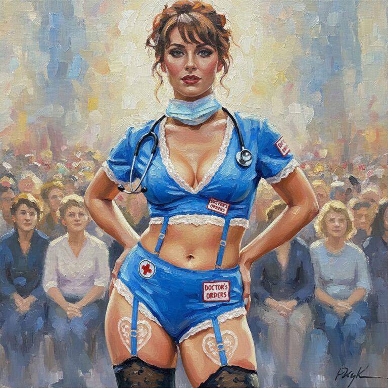 Stroje operacyjne jako zmysłowa bielizna – odważna moda dla performerów