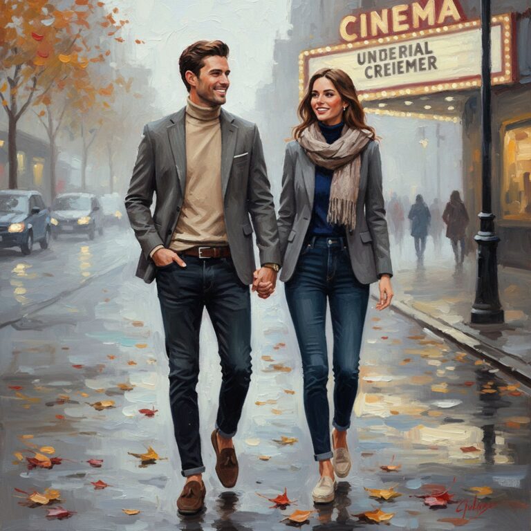 Elegancka stylizacja na chłodny wieczór – grafitowa marynarka z wełny i jej wszechstronność