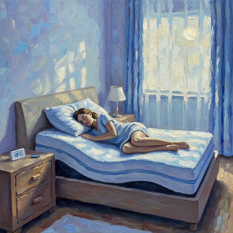 Prawidłowy sen to podstawa – ergonomia materaca, poduszki i optymalna temperatura w sypialni