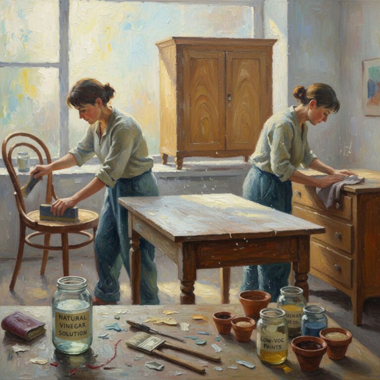 Recykling i renowacja mebli – jak ożywić stare przedmioty bez toksycznych emisji