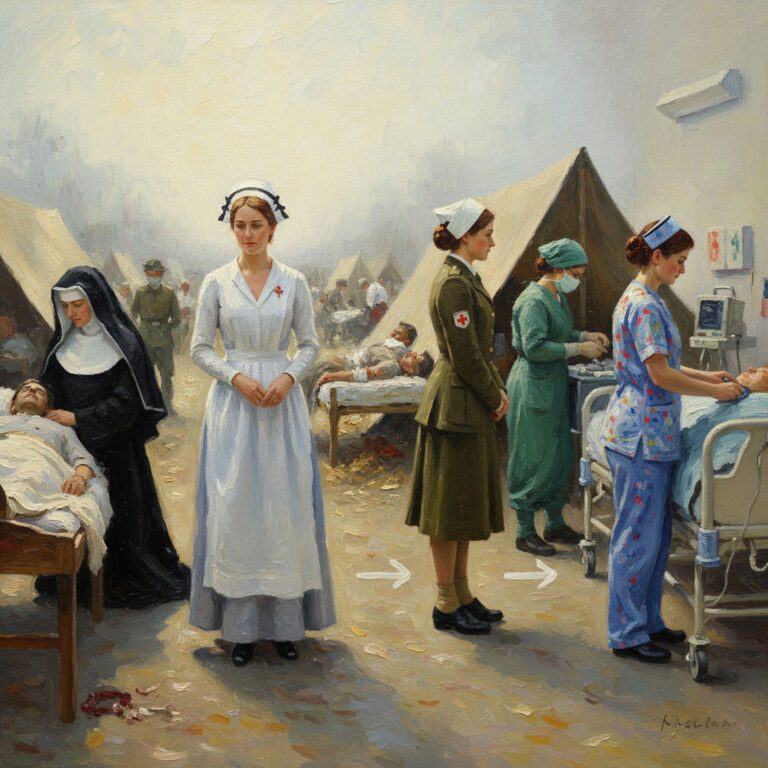 Ewolucja strojów pielęgniarskich – od zakonnych habitów do praktycznych scrubsów