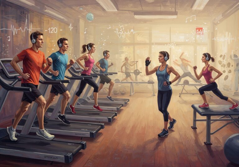 Muzyka w programach fitness i rehabilitacji fizycznej – Jak rytm zwiększa wytrzymałość i motywację