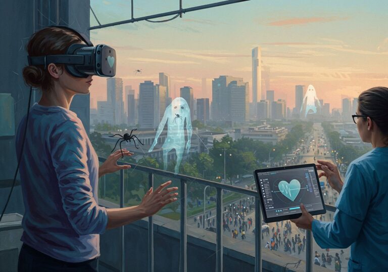Wirtualna rzeczywistość w walce z fobiami – Jak technologie AR i VR zmieniają terapię zaburzeń lękowych