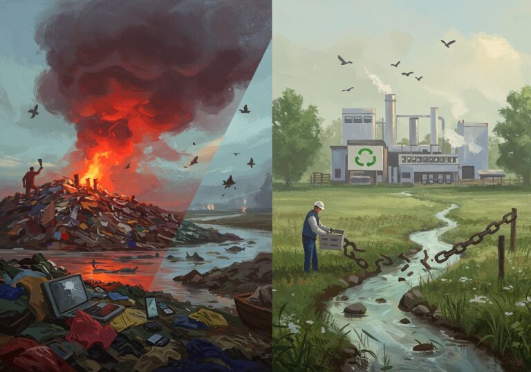 Recykling tekstyliów i elektroniki – skuteczna broń przeciwko toksycznym chemikaliom w obiegu