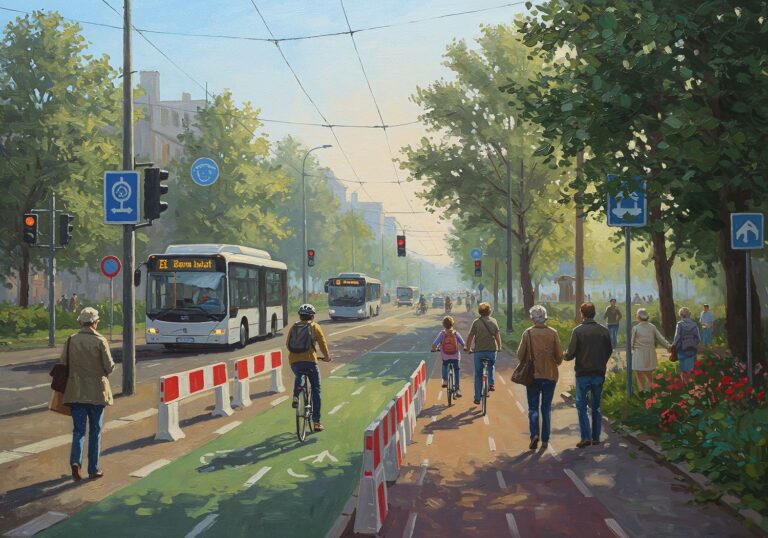 Jak nowoczesna infrastruktura miejska wspiera zdrowie – inteligentne sieci transportowe w walce ze smogiem i hałasem