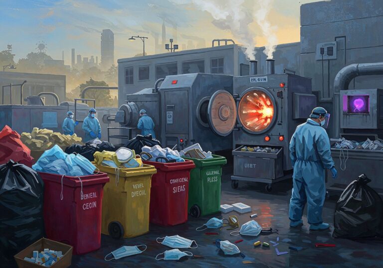 Zarządzanie odpadami medycznymi w czasie pandemii – wyzwania i innowacyjne metody utylizacji dla ochrony zdrowia publicznego