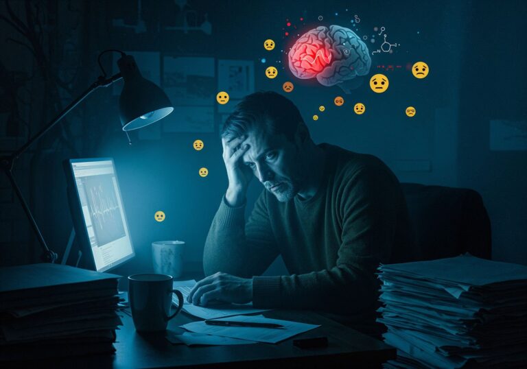 Sen i zdrowie psychiczne – jak chroniczny brak snu niszczy nastrój i koncentrację