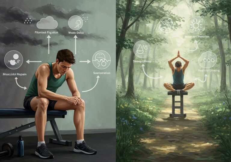 Jak chroniczny stres blokuje regenerację sportowca amatora – techniki relaksacyjne jako klucz do powrotu do formy