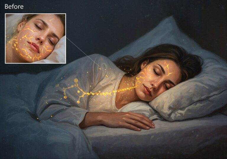 Sen dla pięknej skóry – dlaczego sen jest Twoim najlepszym kremem przeciwzmarszczkowym