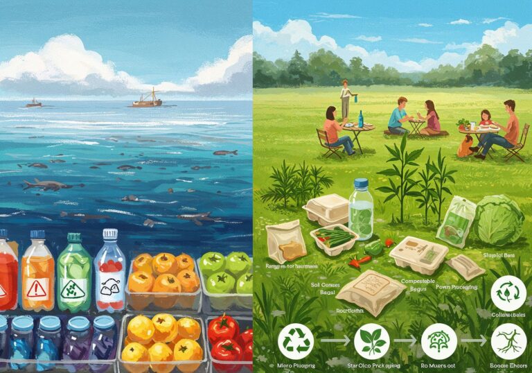 Biomateriały w opakowaniach – jak zrównoważone alternatywy chronią zdrowie i środowisko