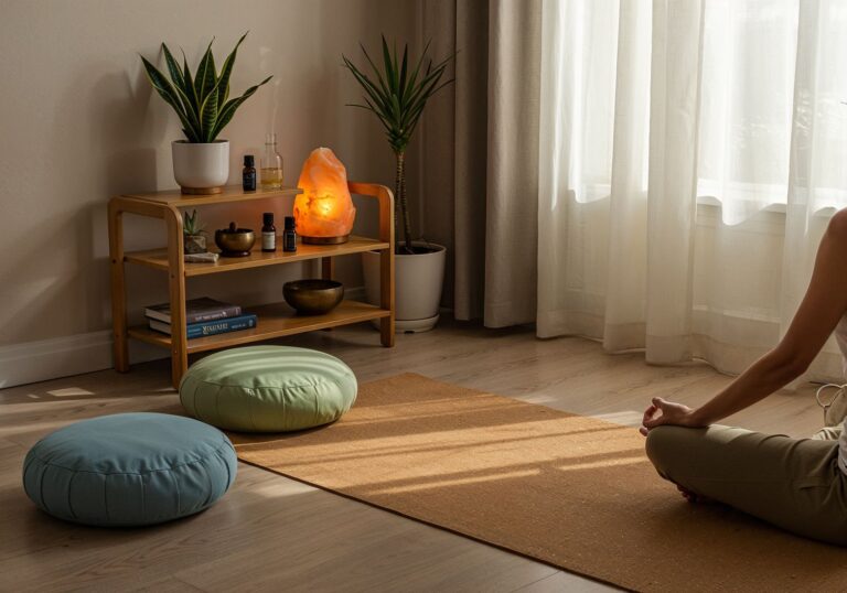 Stwórz oazę spokoju w domu – kącik do jogi i medytacji z harmonią kolorów i zapachów