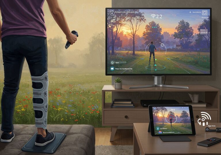 Gry w rehabilitacji fizycznej – przyszłość exergamingu w domowej terapii