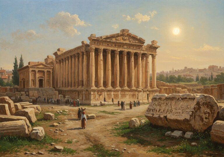 Baalbek – rzymskie miasto słońca w Libanie i gigantyczne kamienie, których nie da się podnieść