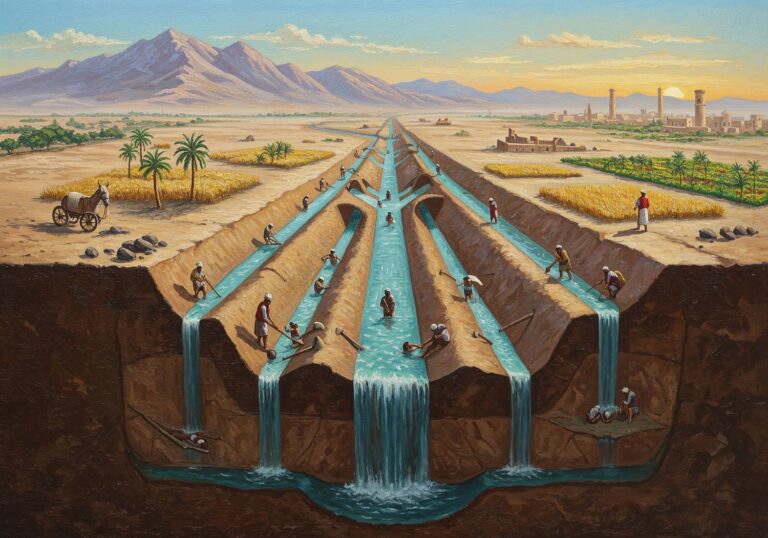 Qanaty – genialny system nawadniania, który ujarzmił pustynię Persów