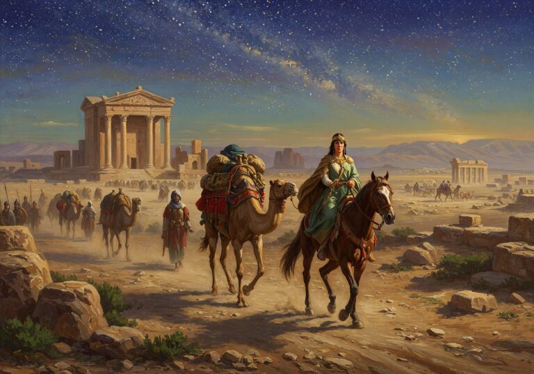 Królowa Zenobia – od oazy handlu do imperium, które wstrząsnęło Rzymem