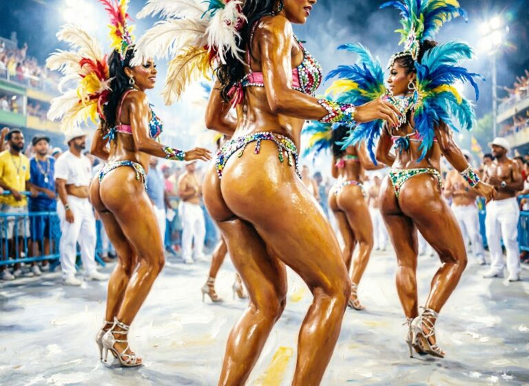Karnawałowe szaleństwo w Rio de Janeiro – królestwo samby i celebracja idealnego ciała